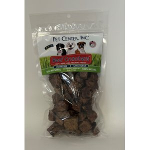 Pet Center Beef Lung Crunchers Dog Training Treats, 4-oz bag