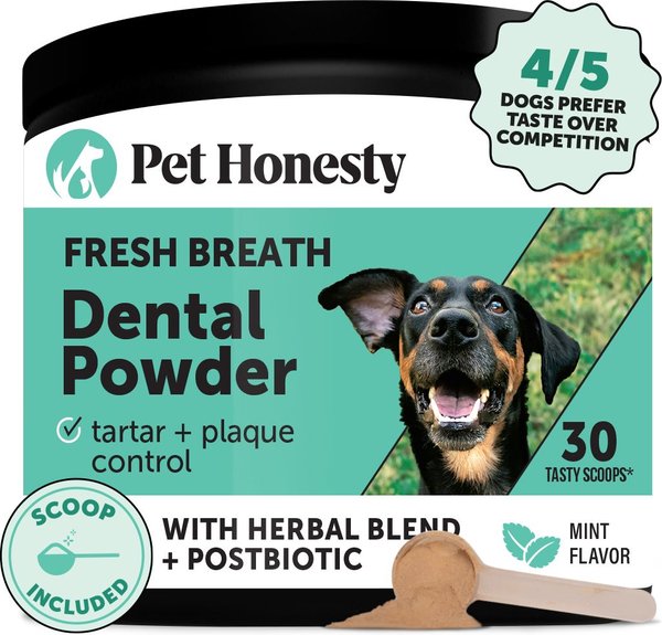 Native Pet GutWell Clean Breath Dental Health & Plaque Control Supplement for Dogs, 12.7-oz