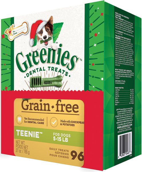 Greenies grain free dental hotsell dog treats