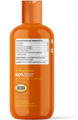 Show full view: Zesty Paws Wild Alaskan Pollock+Salmon Oil Liquid Skin & Coat Supplement for Dogs & Cats, 8.5-oz bottle slide 3 of 11