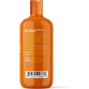 Zesty Paws Itch Soother Dog Shampoo with Oatmeal & Aloe Vera, for Skin Moisture & Shiny Coats, Vanilla Bean Scent