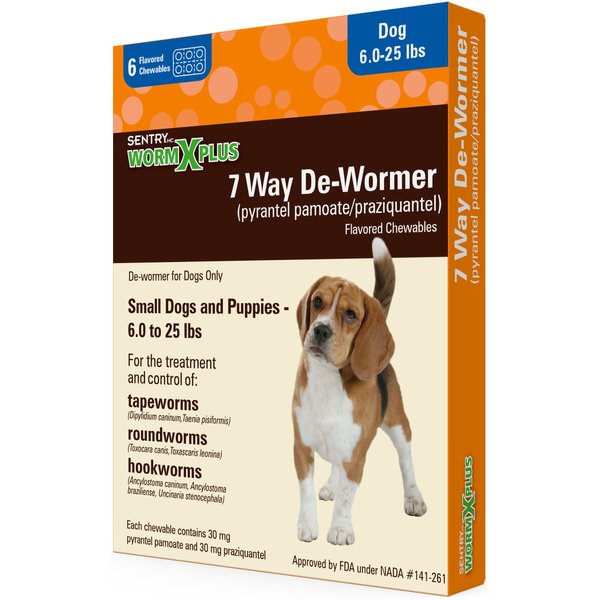 PETARMOR 7 Way Dewormer For Hookworms, Roundworms, Tapeworms For Small ...