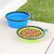 Show in main carousel: Mr. Peanut's Premium Collapsible Non-Skid Silicone Dog & Cat Bowls, 34-oz, 2 count slide 5 of 11