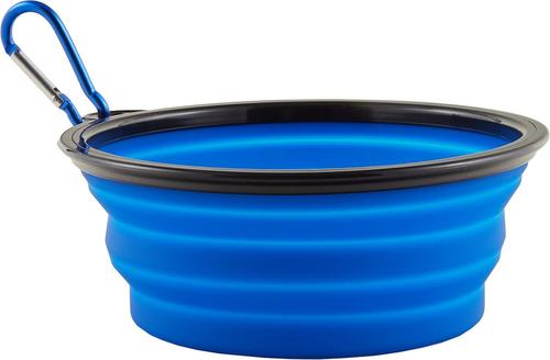 Show full view: Mr. Peanut's Premium Collapsible Non-Skid Silicone Dog & Cat Bowls, 34-oz, 2 count slide 6 of 11