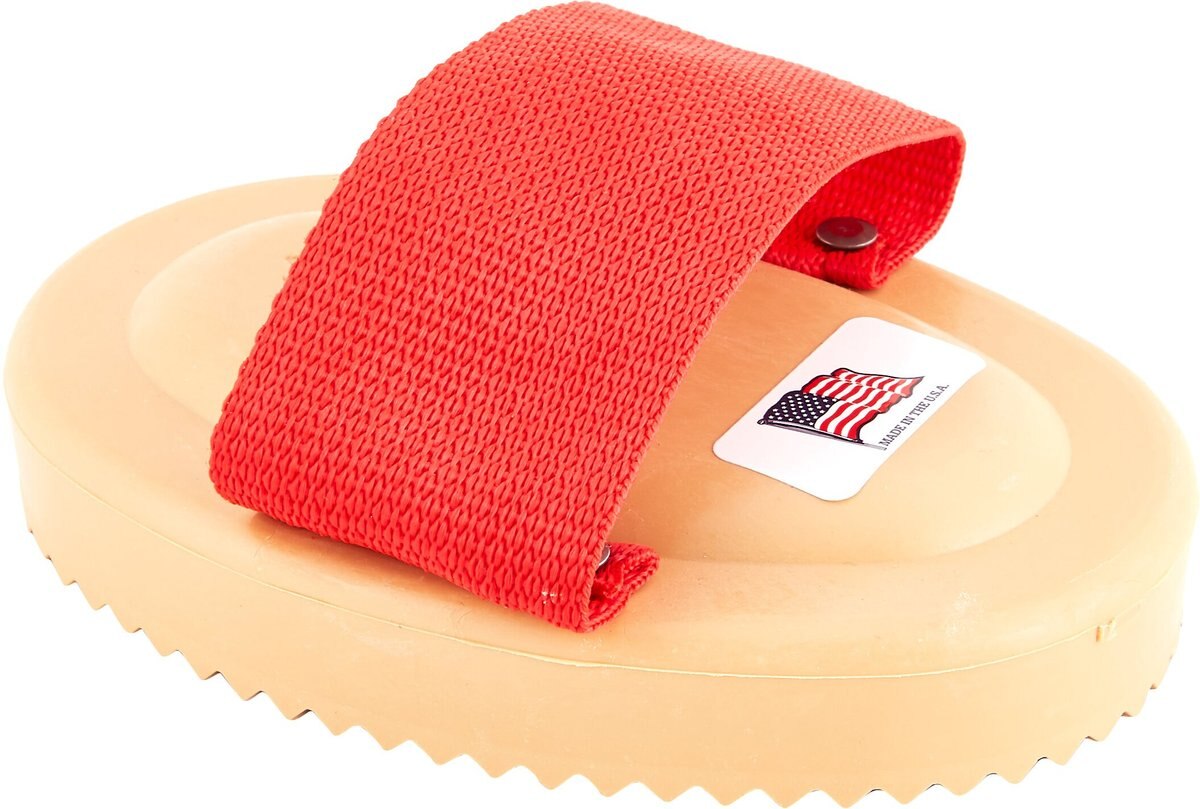 Decker Manufacturing Company Flexible Horse Curry Comb, Color Varies