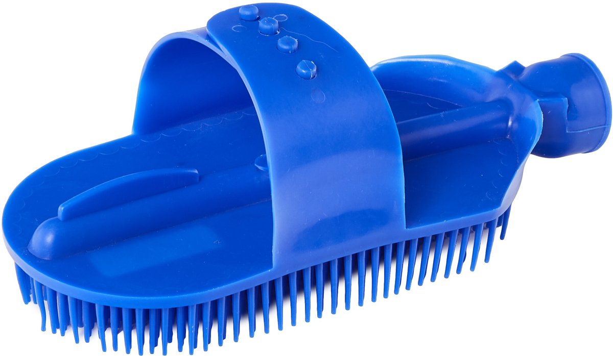 Decker Manufacturing Company Washer-Groomer Horse Curry Comb, Color Varies