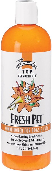 Top Performance Fresh Pet Conditioner for Dogs & Cats, Fresh Scent, 17-oz bottle slide 1 of 4