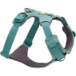 Ruffwear Front Range Reflective Front-Clip Dog Harness, River Rock Green, Medium: 27 to 32-in chest