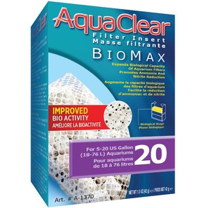 AquaClear Biomax Filter Insert, Size 20