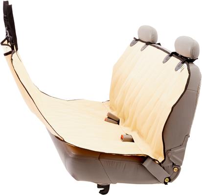 Show full view: Pet Magasin Luxury Hammock Style Car Seat Cover, Beige slide 2 of 8