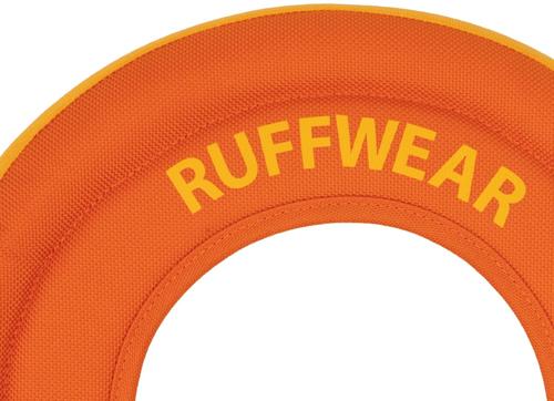 Show full view: Ruffwear Hydro Plane Dog Toy, Campfire Orange, Medium slide 3 of 4