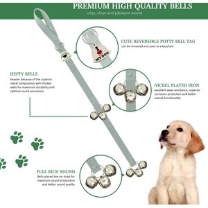 Best dog bell for potty training best sale