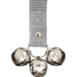 Caldwell's Potty Bells Original Dog Doorbell, Grey
