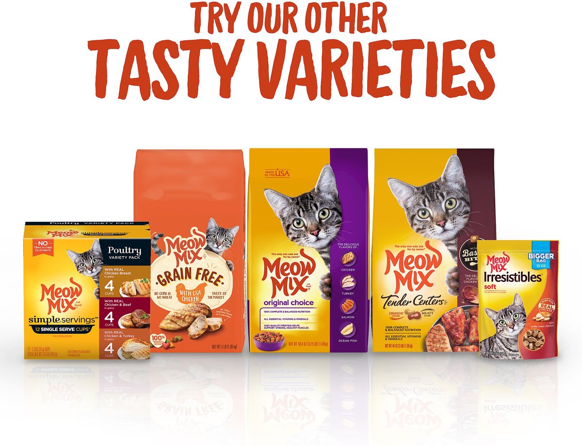 Meow mix simple servings sale