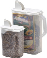 Buddeez Bird Seed Dispenser Combo, 2-pack