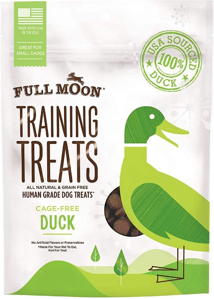 Full Moon Duck Training Grain-Free Dog Treats, 5-oz bag slide 1 of 6