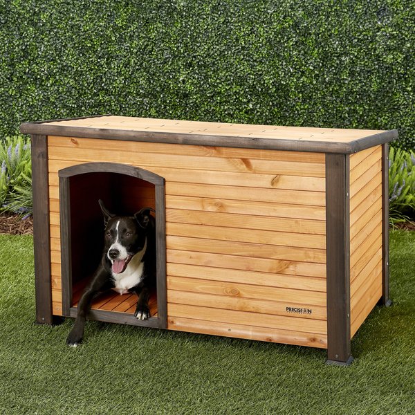 Discontinued - PRECISION PET PRODUCTS Outback Log Cabin Dog House ...