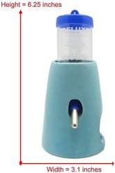 Alfie Pet Small Animal 2-in-1 Water Bottle with Ceramic Hut, 2-Pack slide 2 of 7