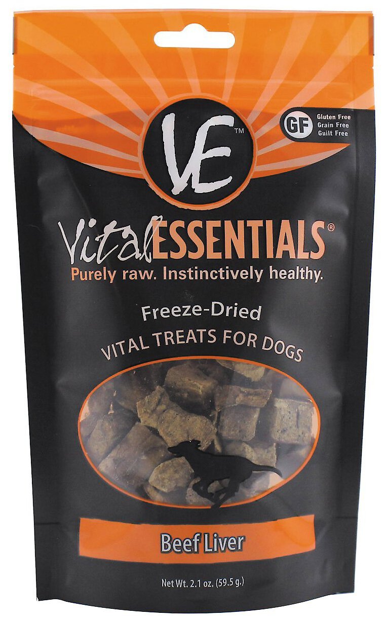 VITAL ESSENTIALS Beef Liver FreezeDried Raw Dog Treats Customer