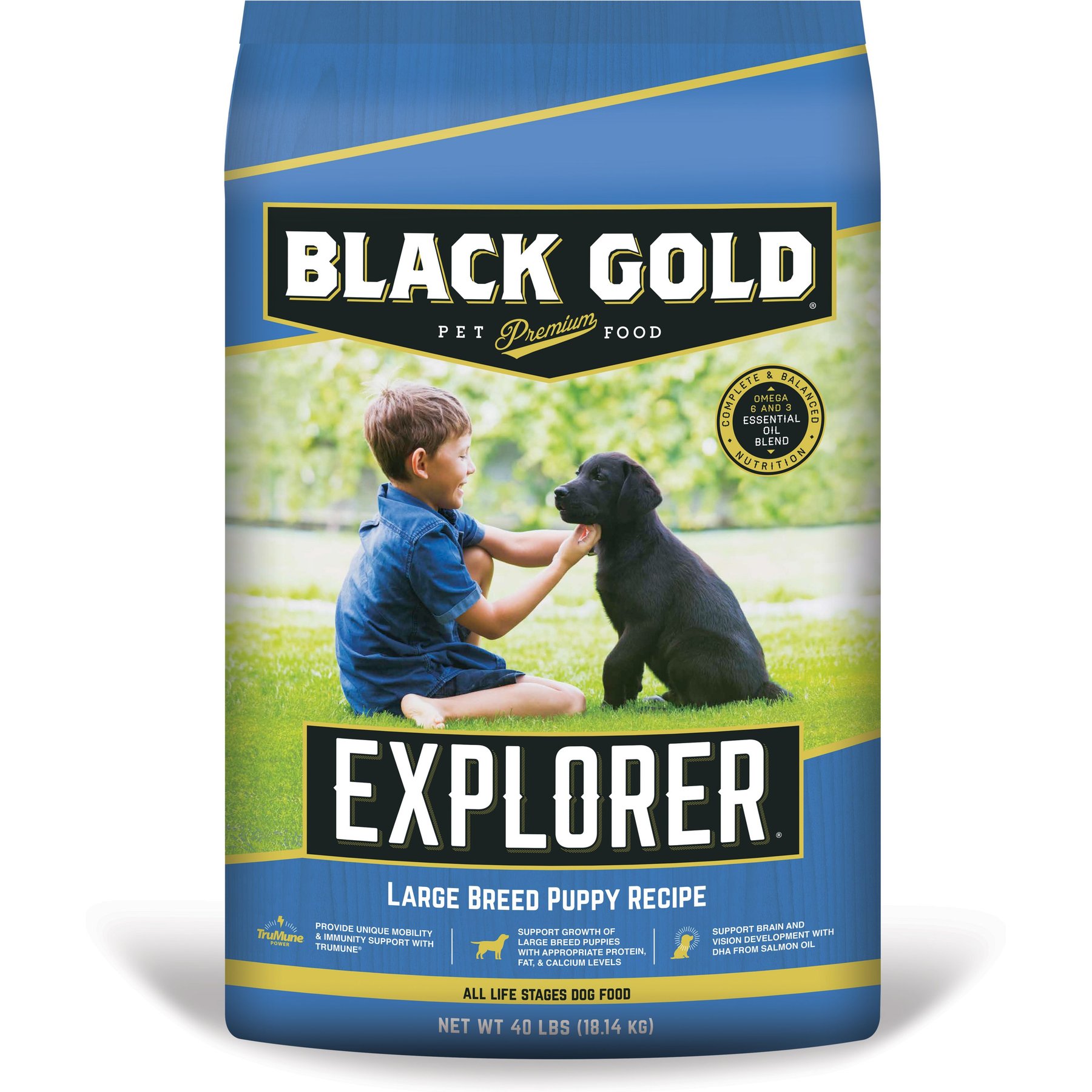 Black Gold Explorer Large Breed Puppy Recipe Dry Dog Food