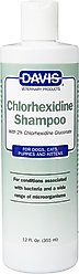 Davis Chlorhexidine Dog & Cat Shampoo, 12-oz bottle