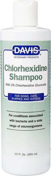 Davis Chlorhexidine Dog & Cat Shampoo, 12-oz bottle slide 1 of 8
