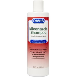 Davis Miconazole Dog & Cat Shampoo, 12-oz bottle