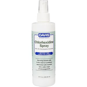 Davis Chlorhexidine Dog & Cat Spray, 8-oz bottle
