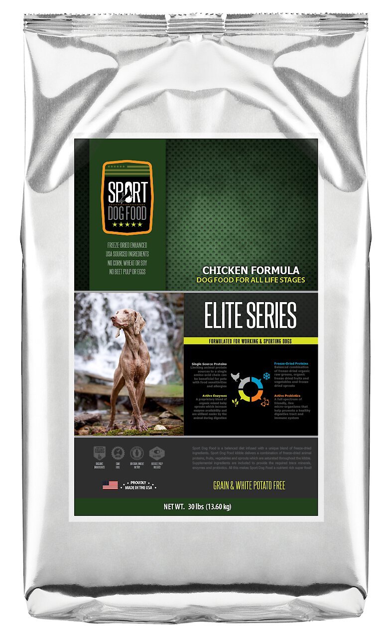 SPORT DOG FOOD Elite Chicken Formula Grain Free Dry Dog Food