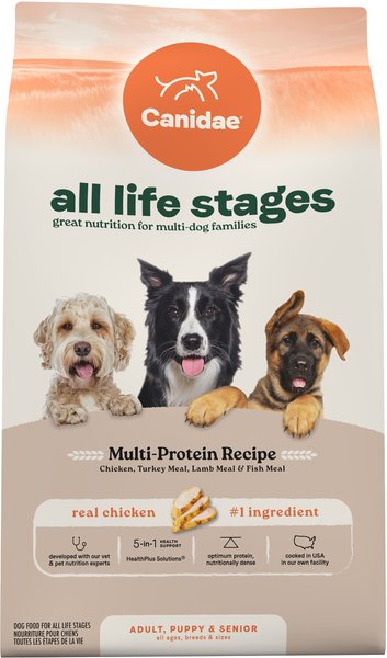 Canidae multi protein dog food reviews hotsell