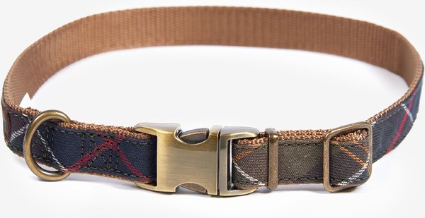 Barbour classic shops tartan dog collar