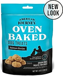 American Journey Salmon Recipe Grain-Free Oven Baked Biscuit Dog Treats