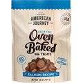American Journey Salmon Recipe Grain-Free Oven Baked Crunchy Biscuit Dog Treats, 16-oz bag