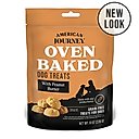 American Journey Peanut Butter Recipe Grain-Free Oven Baked Crunchy Biscuit Dog Treats, 8-oz bag