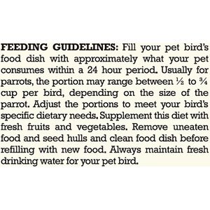Higgins Vita Seed Parrot Food, 25-lb