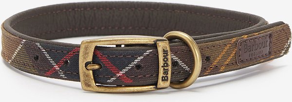 Barbour tartan webbing dog collar hotsell