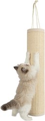 Best Pet Supplies Catify Hanging Log & Mat Cat Scratcher, Cream
