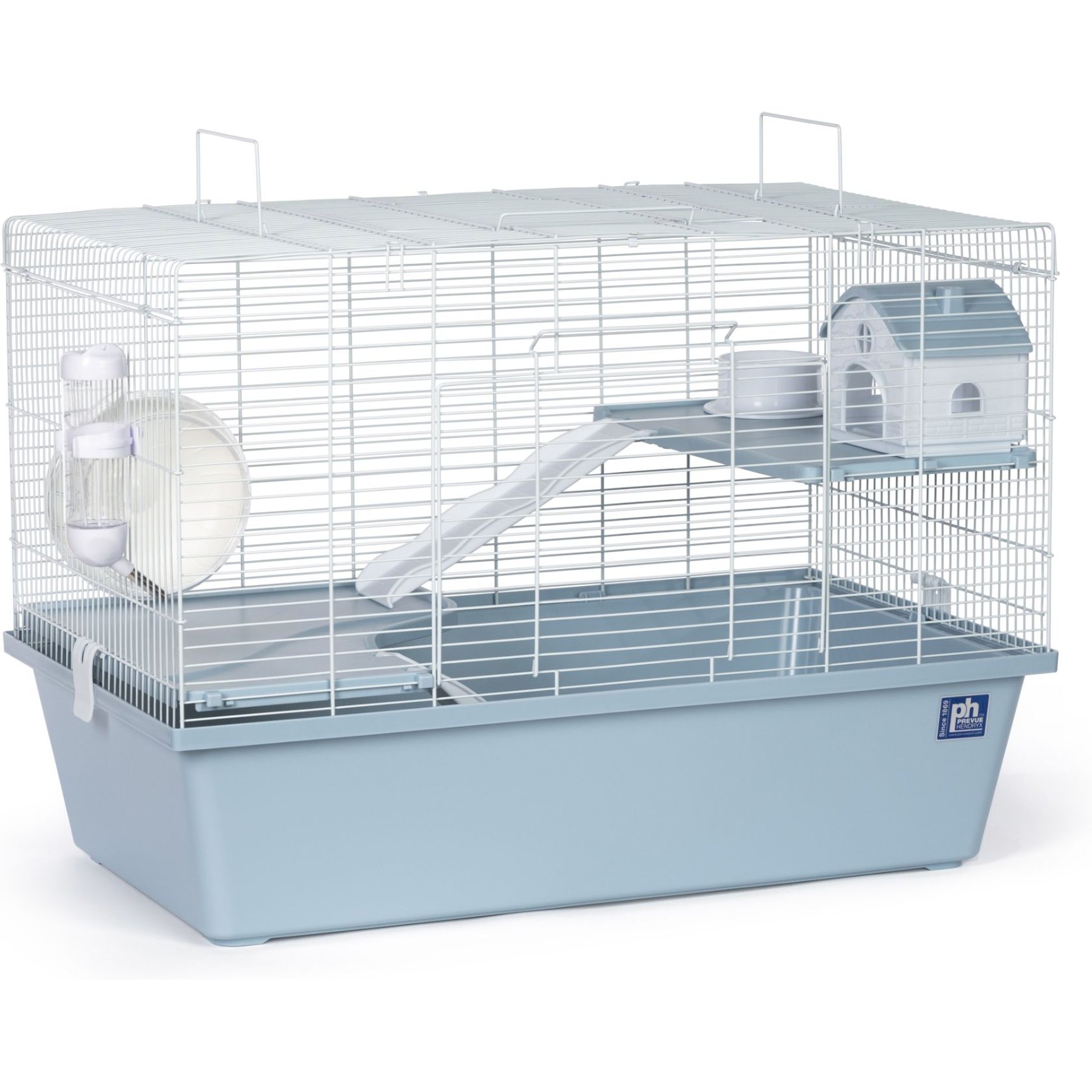 PREVUE PET PRODUCTS Small Pet Haven 3 Story Deluxe Small Pet Cage Blue Chewy