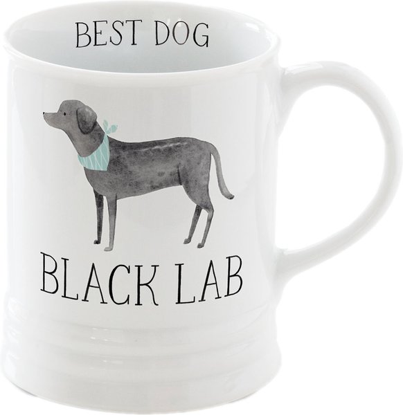 Discontinued FRINGE STUDIO Best Dog Coffee Mug, 12oz, Black Lab
