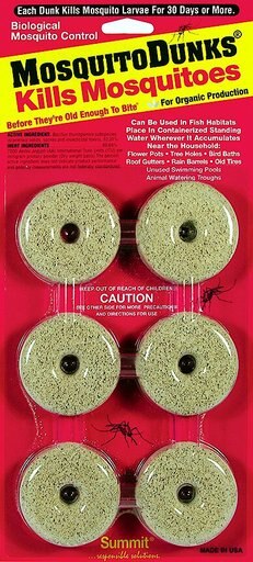 Summit Mosquito Dunks Larvae Control Tablets, 6 count