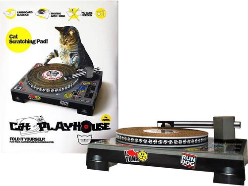 Show full view: Suck UK Cat Playhouse DJ Deck Scratch Pad slide 8 of 11
