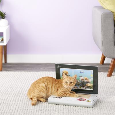 Show full view: Suck UK Cat Playhouse Laptop Scratch Pad slide 6 of 10