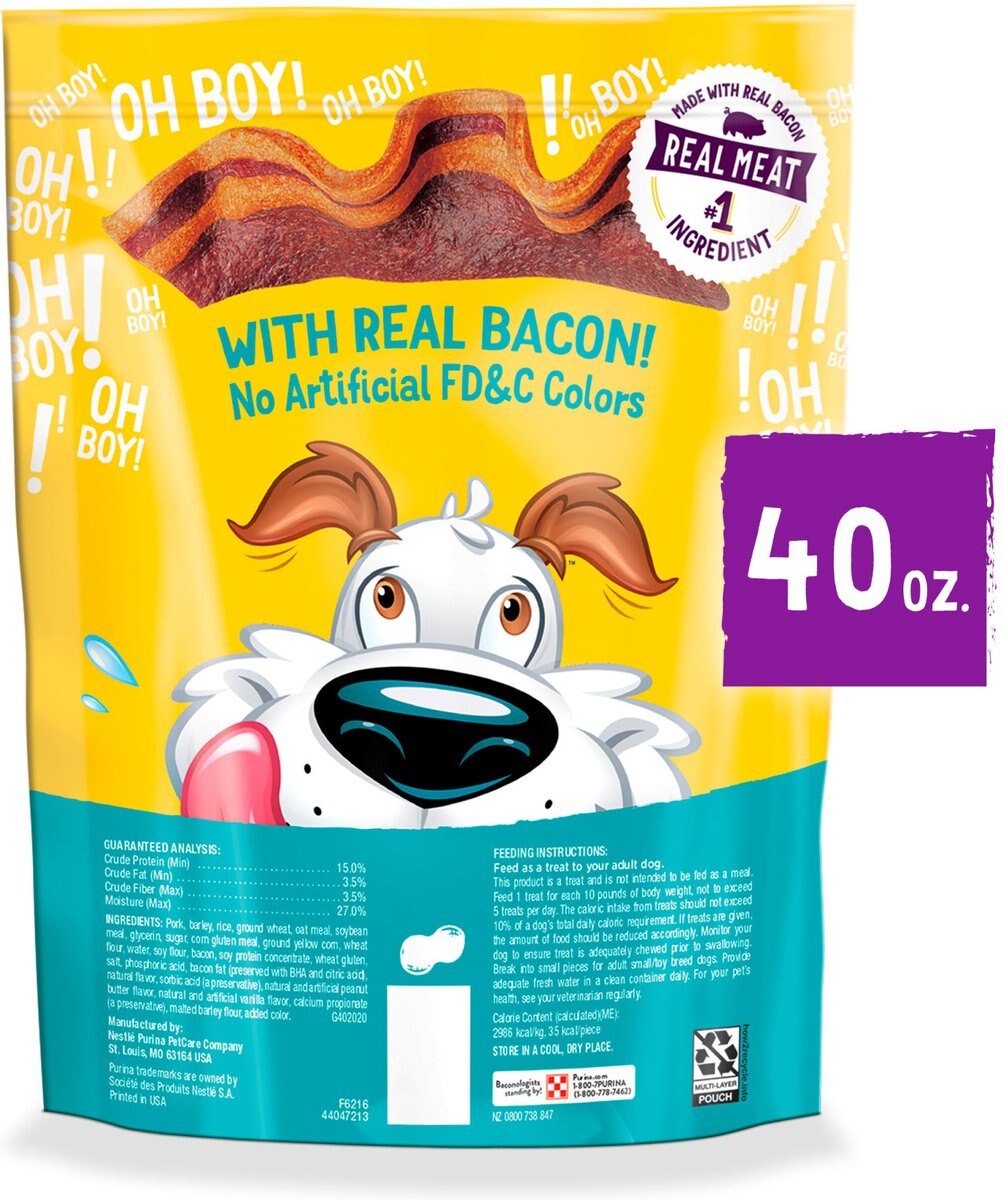 Purina Beggin' Strips Real Meat with Bacon & Peanut Butter Flavored Dog