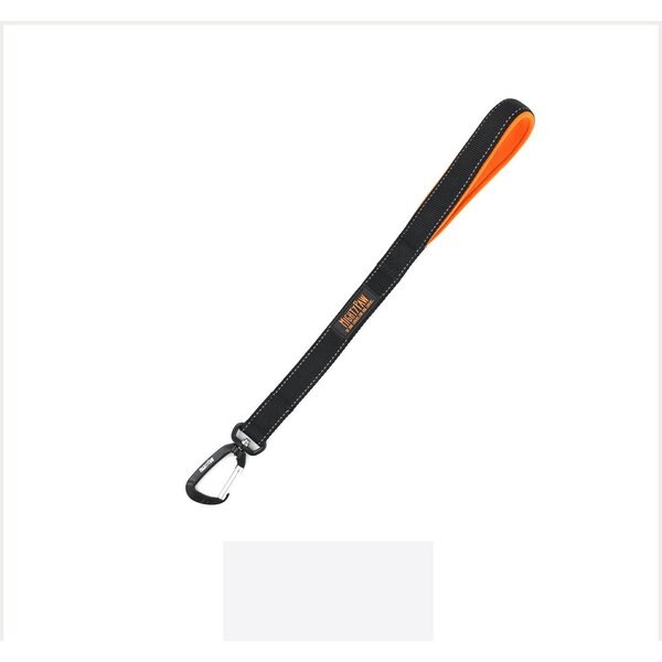 PETSAFE Two Point Control Nylon Reflective Dog Leash, Black/Gray, Medium/Large 6ft long, 3/4