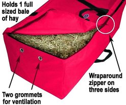 Derby Originals Extra Large Hay Bale Cover, Red slide 2 of 2