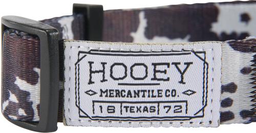 Show full view: HOOEY Nomad Ployester Standard Dog Collar, Just Cow, Small: 8 to 14-in neck, 1-in wide slide 2 of 7