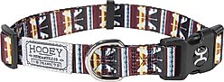 HOOEY Nomad Ployester Standard Dog Collar, Totem, Medium: 12 to 18-in neck, 1-in wide