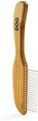 Show full view: DOG By Dr Lisa Bamboo Dog Comb Grooming Tool slide 2 of 5