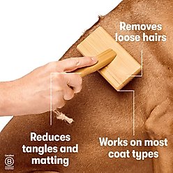 DOG By Dr Lisa Bamboo Dog Slicker Brush Grooming Tool, Large slide 2 of 5