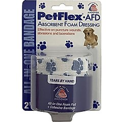 Andover Healthcare PetFlex Absorbent Foam Dressing for Dogs, Cats & Small Pets